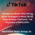 ByteDance is hiring a US-based music strategist to help coordinate its music strategy across TikTok, Resso, and other apps. Beyond the requisite perks and shiny LA office, the right candidate can easily bag a $300,000+ annual salary.