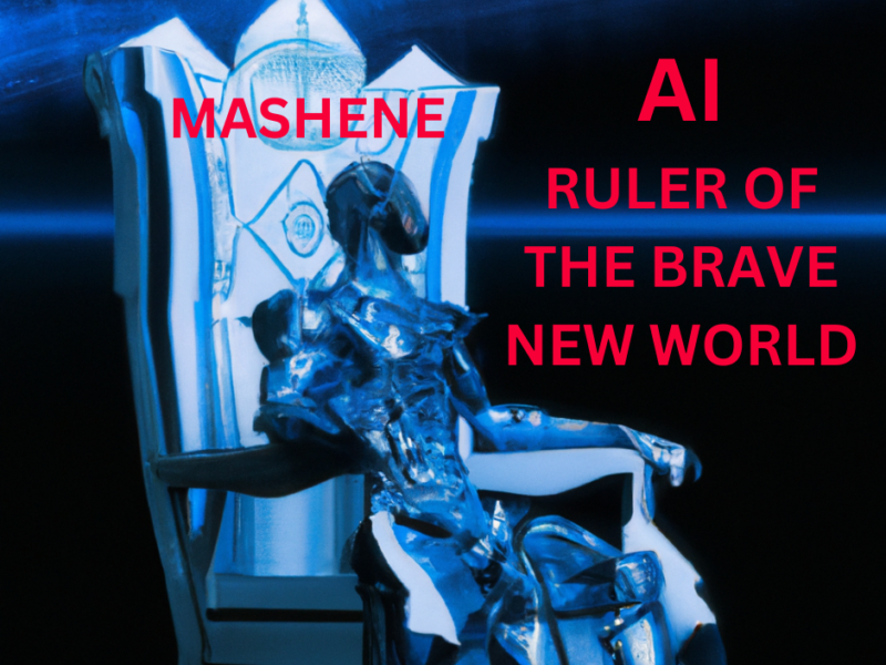 The Algorithm Claims Throne as Your New Boss - Brace for Robotic Rule! - MASHENE Music, llc Las