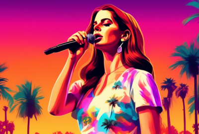 Lana Del Rey Tops Bill on Opening Night of Coachella 2024: View the Performance.