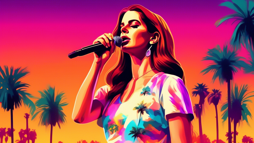 Lana Del Rey Tops Bill on Opening Night of Coachella 2024: View the Performance.