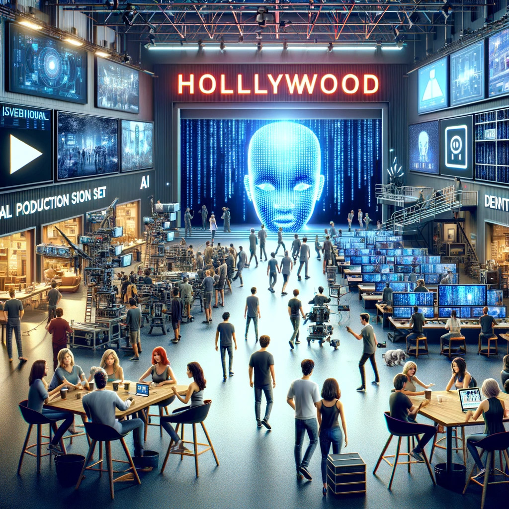 The Integration of Artificial Intelligence in Hollywood: A New Era of Filmmaking