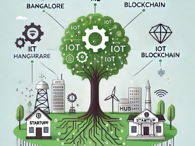 A-simple-and-clear-illustration-showing-Indian-startups-investing-in-AI-ML-IoT-and-blockchain