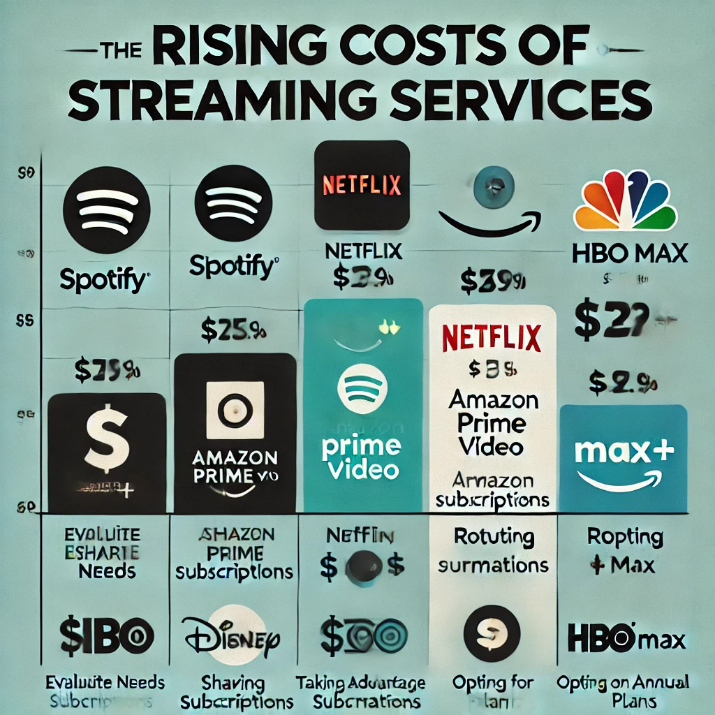 The Rising Costs of Streaming Services: From Spotify to Netflix, Can You Keep Up?