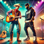 A-traditional-country-western-artist-on-stage-performing-alongside-a-hip-hop-artist