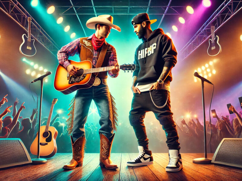 A-traditional-country-western-artist-on-stage-performing-alongside-a-hip-hop-artist