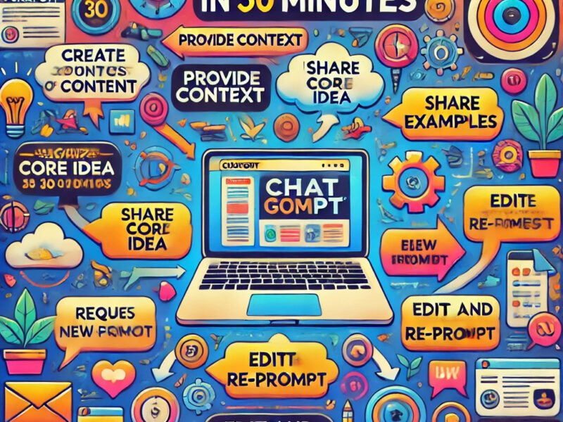 How to Create 30 Pieces of Content in 30 Minutes Using ChatGPT