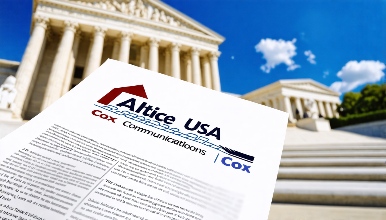 Altice USA Submits Amicus Briefs Supporting Cox’s Petition to the Supreme Court