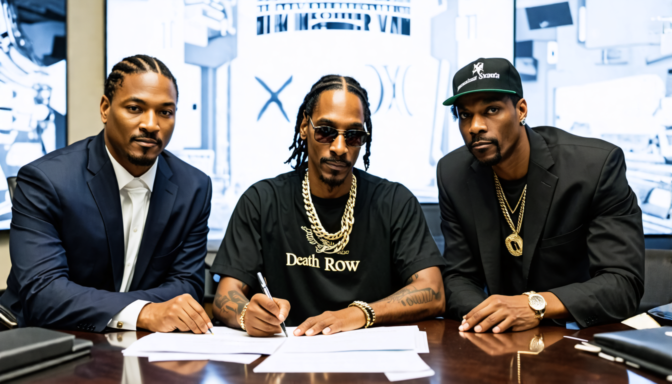 Snoop Dogg and Death Row Sign Publishing Agreements with Reservoir Media