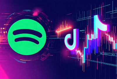 Spotify Shares Surge to Record High Following TikTok Music Closure